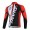 Giant Sram Pro Team Radtrikot Langarm Rot weiß Schwarz WHR2N