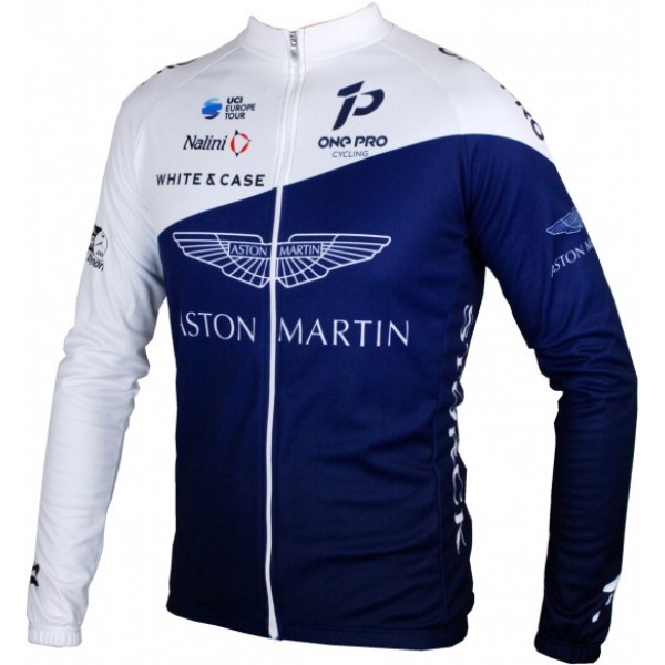 ONE PRO CYCLING 2018 Aston Martin Fahrradbekleidung Radtrikot Langarm MG37A
