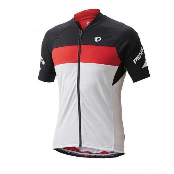 2016 Pearl izumi Korte Mouwen weiß Rot Schwarz YCFJ0