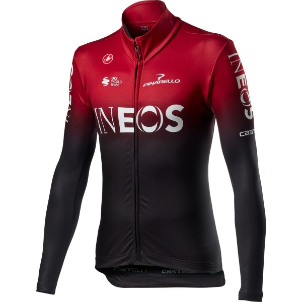 TEAM INEOS 2020 Radtrikot langarm Wintertrikot CASTELLI Radsport-Profi-Team