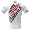 AG2R Citroen 2022 Radtrikot kurzarm(langer Reißverschluss)-Radsport-Profi-Team AG2R Citroen 2022 Radtrikot kurzarm(langer Reißverschluss)-Radsport-Profi-Team
