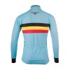 BELGIEN 2022 Radtrikot langarm-Radsport-National-Team BELGIEN 2022 Radtrikot langarm-Radsport-National-Team