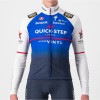 Quick Step-Alpha Vinyl 2022 Radtrikot langarm-Radsport-Profi-Team Quick Step-Alpha Vinyl 2022 Radtrikot langarm-Radsport-Profi-Team